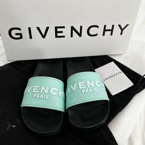 Givenchy Women’s Logo Ruber mint slides 6 us